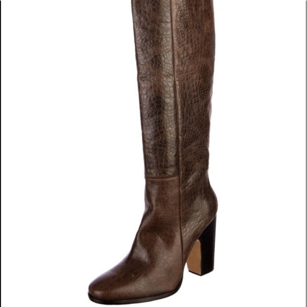 Rachel Comey Brown Leather Knee Boots Sz. 8.5